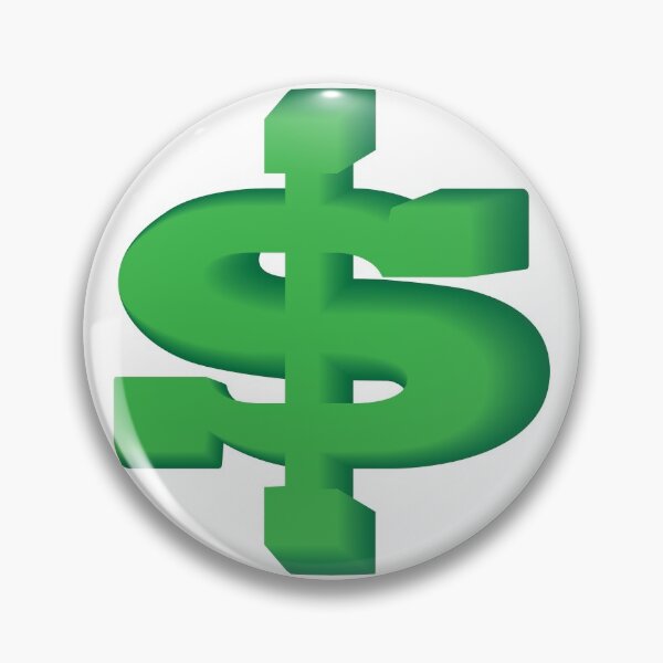 Item preview, green USA dollar sign designed and sold by Nikoleta Vukovic.