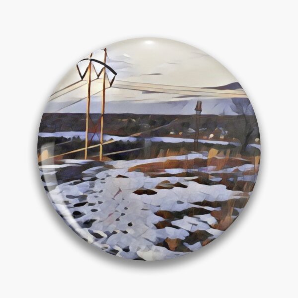 Item preview, Winter Mountain Overlook designed and sold by bloomingheart.