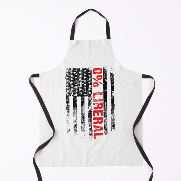 Item preview, Zero Percent Liberal - Pro Conservative Anti Liberal American Flag designed and sold by Sutra-Lotus-Co.