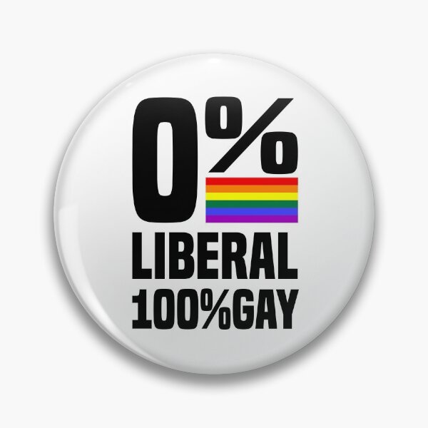 Item preview, Zero Percent Liberal LGBT - Pro Republican Rainbow Flag designed and sold by Sutra-Lotus-Co.