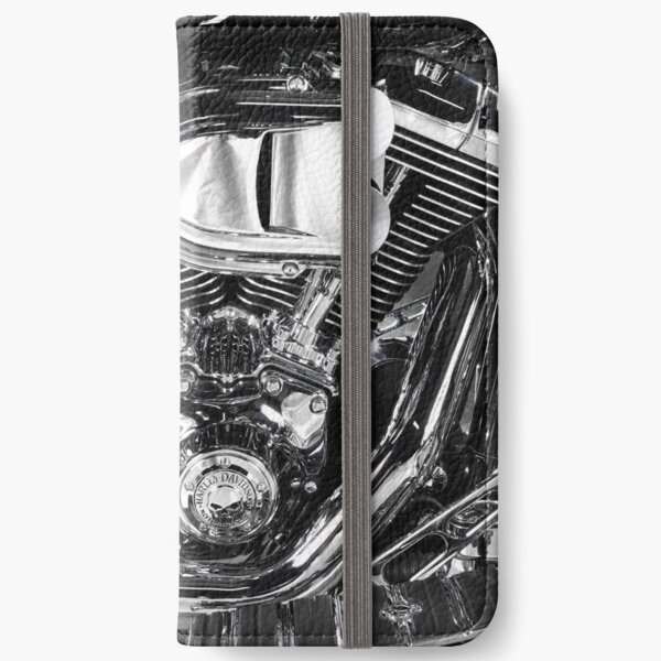 Harley Chrome 2 iPhone Wallet