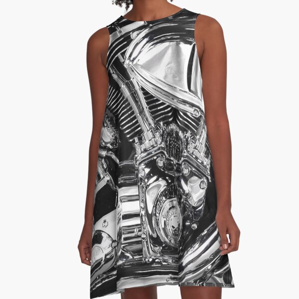 Harley Chrome 2 A-Line Dress