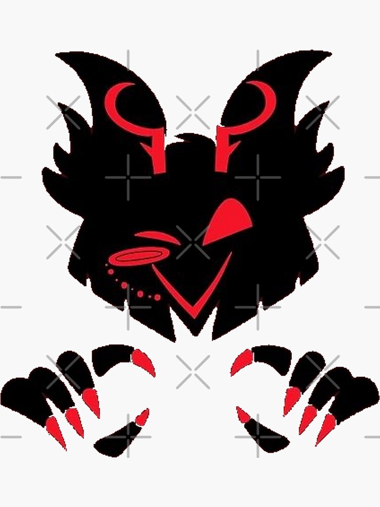 Alastor The Radio Demon Hazbin Hotel Sticker For Sale By Jigsauce Redbubble