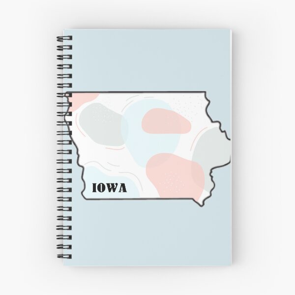Item preview, Iowa Abstract State designed and sold by radiant-designs.