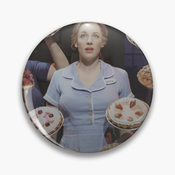 Item preview, Waitress Musical Poster designed and sold by broadwaycantdie.