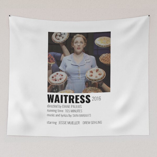 Item preview, Cartel musical de camarera designed and sold by broadwaycantdie.