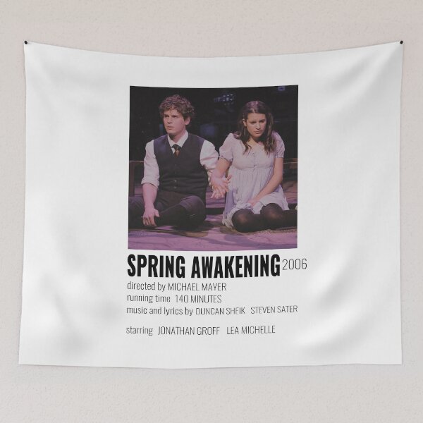 Item preview, Spring Awakening Musical Poster designed and sold by broadwaycantdie.
