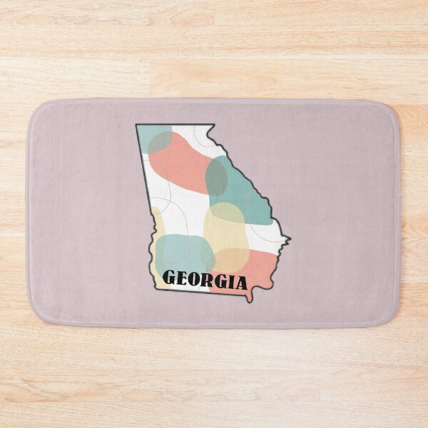 Item preview, Georgia Abstract State  designed and sold by radiant-designs.