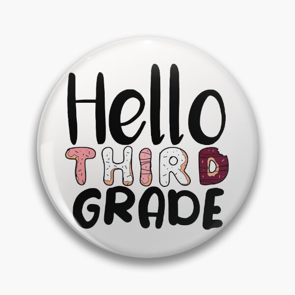 Item preview, Hello Third Grade Teacher Back To School Gift designed and sold by OhmyShop.