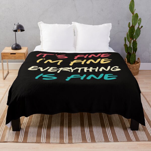 Item preview, white lie party ideas - its fine i'm fine everything is fine designed and sold by Andrea Lina.