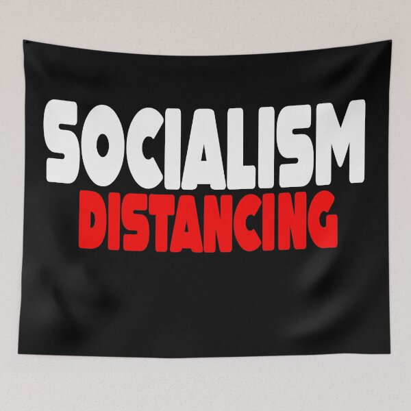Item preview, SOCIALism DISTANCING designed and sold by MillanMarketing.