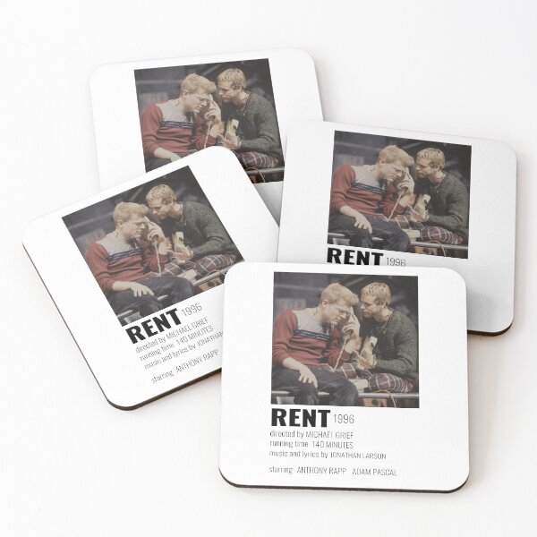 Item preview, Rent Musical Poster designed and sold by broadwaycantdie.