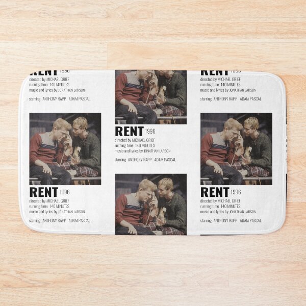 Item preview, Rent Musical Poster designed and sold by broadwaycantdie.