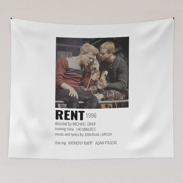 Item preview, Rent Musical Poster designed and sold by broadwaycantdie.