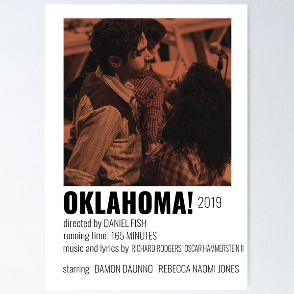 Item preview, Oklahoma Musical Poster designed and sold by broadwaycantdie.