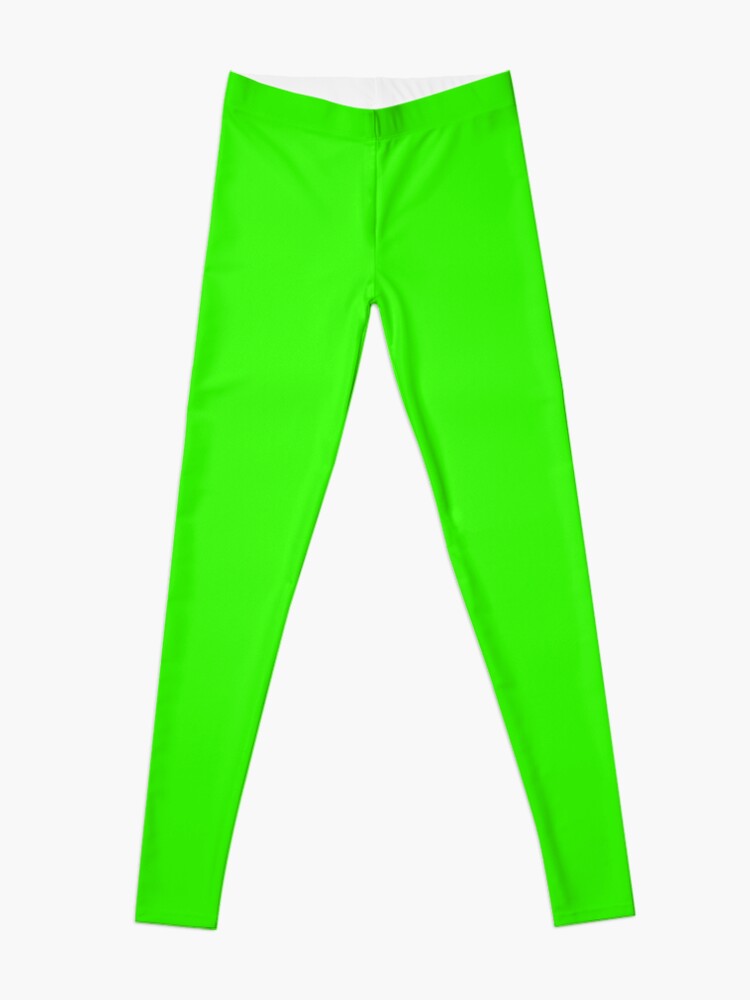 Neon Lime Green Leggings for Sale by Poptopia