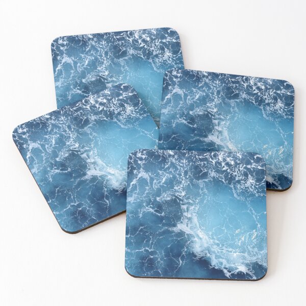 Item preview, Blue Ocean Waves designed and sold by thegreenclock.