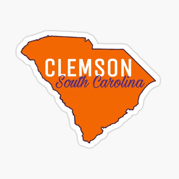 Clemson, South Carolina Sticker