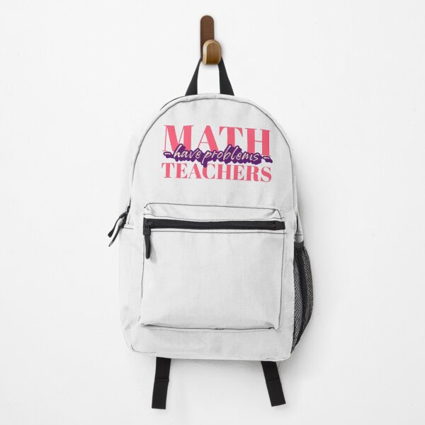 Item preview, Math Teachers Have Problems - Gift for math teacher - Funny math teacher quote designed and sold by TamGustam.