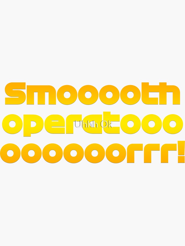 "Smooth operator Carlos Sainz v2" Sticker for Sale by hesdeaf | Redbubble