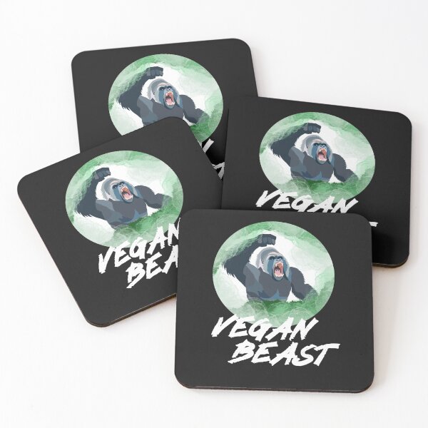 Item preview, Vegan Beast Gorilla designed and sold by hearteyedartist.