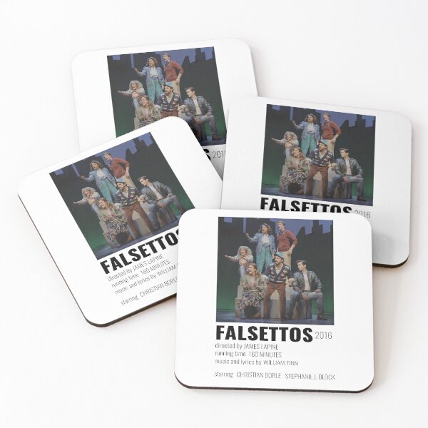 Item preview, Falsettos Musical Poster designed and sold by broadwaycantdie.