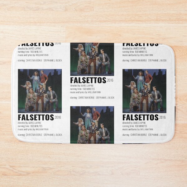 Item preview, Falsettos Musical Poster designed and sold by broadwaycantdie.
