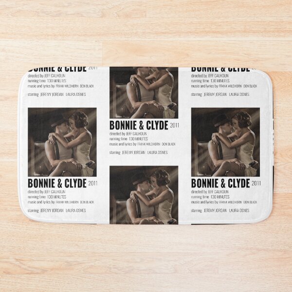 Item preview, Bonnie and Clyde Musical Poster designed and sold by broadwaycantdie.