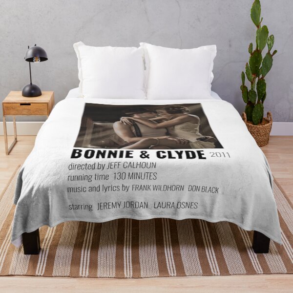 Item preview, Bonnie and Clyde Musical Poster designed and sold by broadwaycantdie.