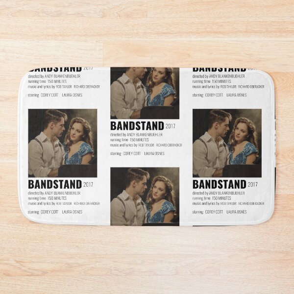 Item preview, Bandstand Musical Poster designed and sold by broadwaycantdie.