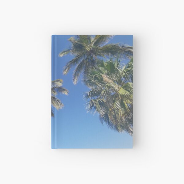 Palm-trees Eternal summer Hardcover Journal