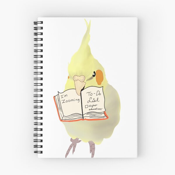 Item preview, Cockatiel Ready For Zoom Class designed and sold by legitparrot.