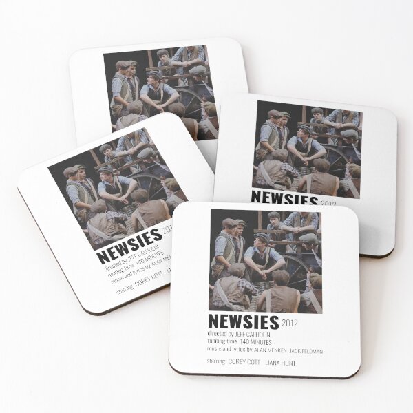 Item preview, Newsies Closing Broadway Musical Poster designed and sold by broadwaycantdie.