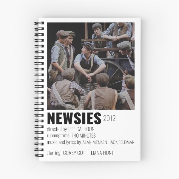 Item preview, Newsies Closing Broadway Musical Poster designed and sold by broadwaycantdie.