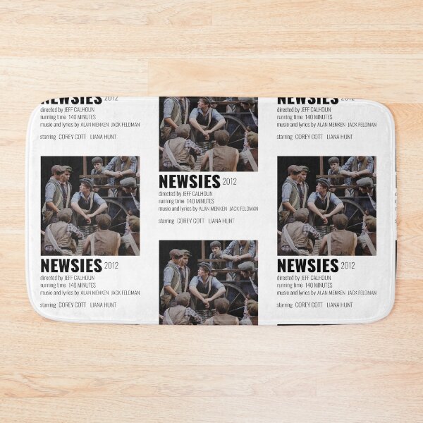 Item preview, Newsies Closing Broadway Musical Poster designed and sold by broadwaycantdie.