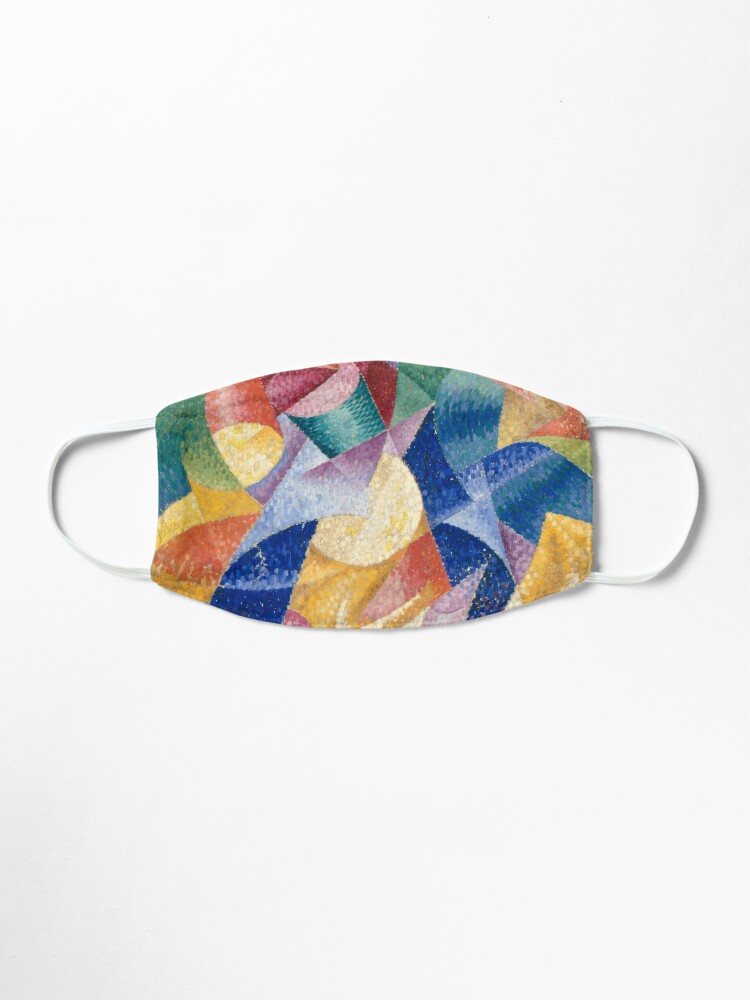 Alternate view of artist, painter, craftsman, Gino Severini, futurism, futurist, art Mask