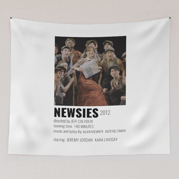 Artikelvorschau, Newsies Broadway Musical Poster entworfen und verkauft von broadwaycantdie.