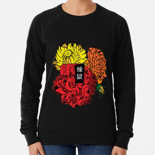 kny noryohana: rengoku: jp ver. Lightweight Sweatshirt