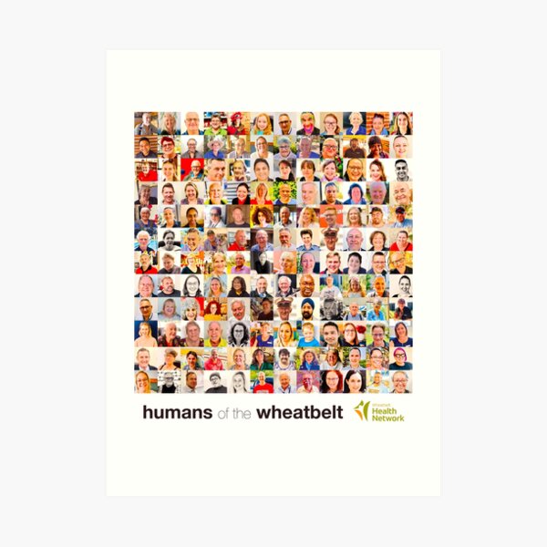 Humans of the Wheatbelt August 2020 Art Print