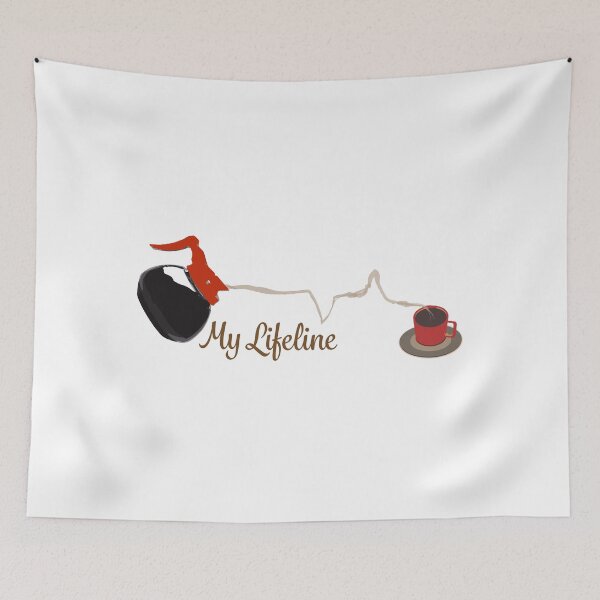 Item preview, My Lifeline Coffee designed and sold by JAZTshirt.