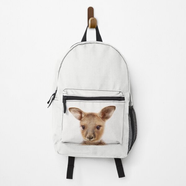 Item preview, Baby Kangaroo, Baby Animals Art Print by Synplus designed and sold by synplus.