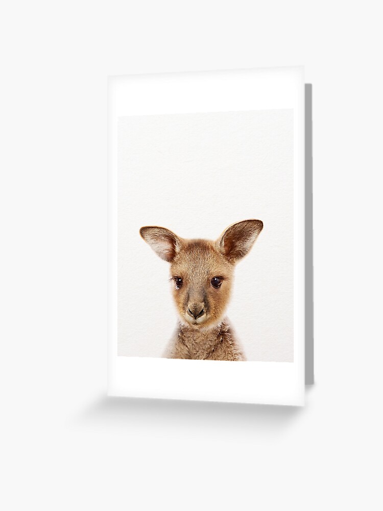 Carte de vœux for Sale avec l'œuvre « `` Bébé renard, impression d'Art bébé  animaux '' par Synplus » de l'artiste synplus