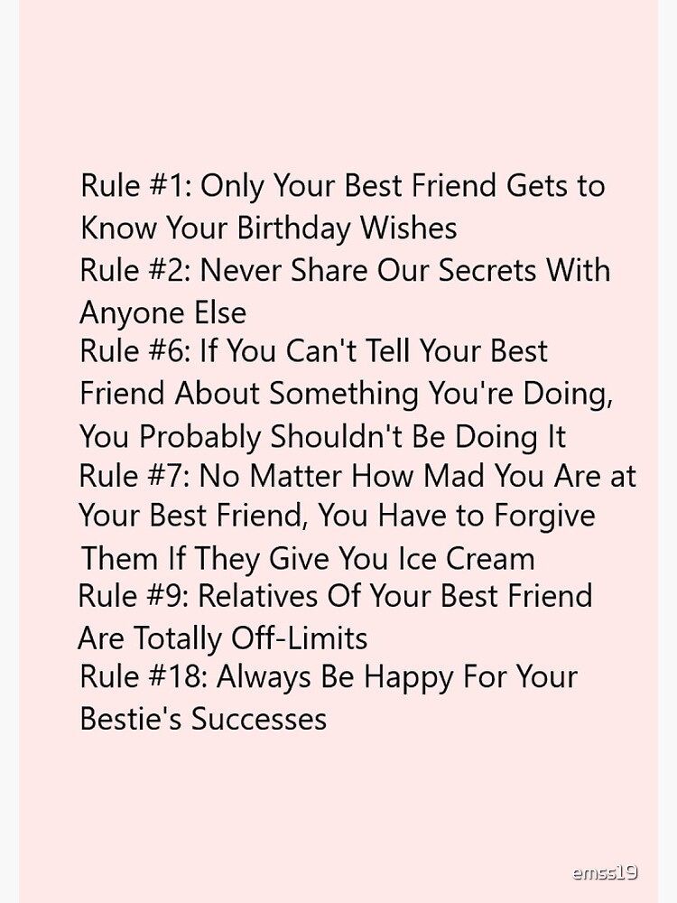 “the kissing booth rules. bestfriend rules” Spiral Notebook for Sale by