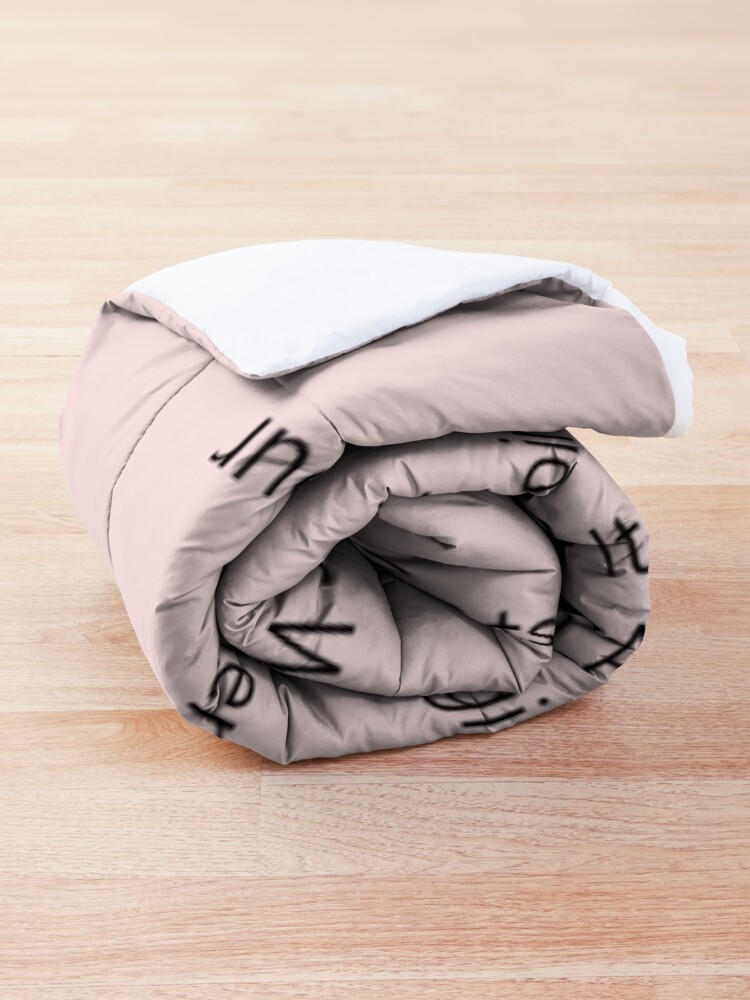“the kissing booth rules. bestfriend rules” Comforter for Sale by
