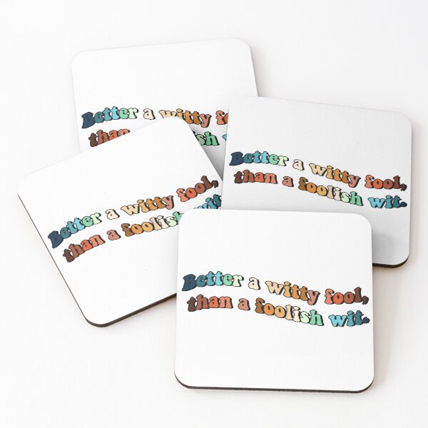Item preview, Twelfth Night Fool Quote designed and sold by abbeyrhyne.