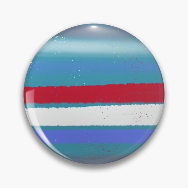 Item preview, Red White & Blue on blue-green designed and sold by gratogratto.