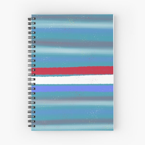 Item preview, Red White & Blue on blue-green designed and sold by gratogratto.