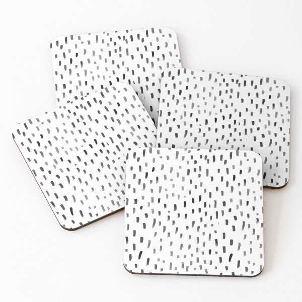 Item preview, Minimal Watercolour Dashes Pattern designed and sold by ECMazurDesign.