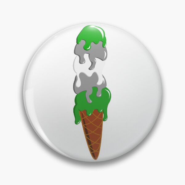 Item preview, Greyscale Ice Cream designed and sold by HarveyHandcraftsandDesigns.