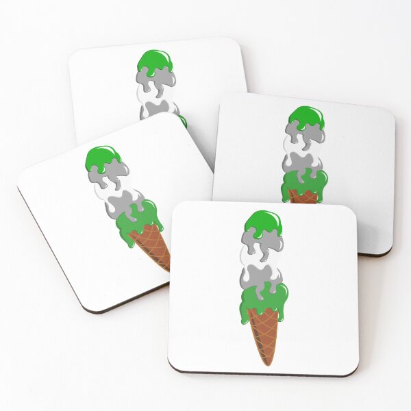 Item preview, Greyscale Ice Cream designed and sold by HarveyHandcraftsandDesigns.